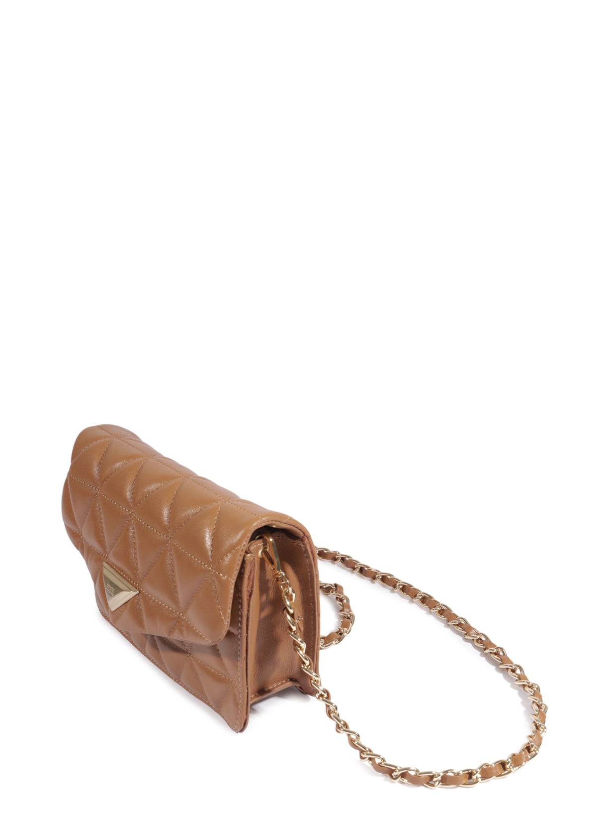 Bolsa Feminina Pequena Tiracolo 944 Matelassê Marrom Schutz