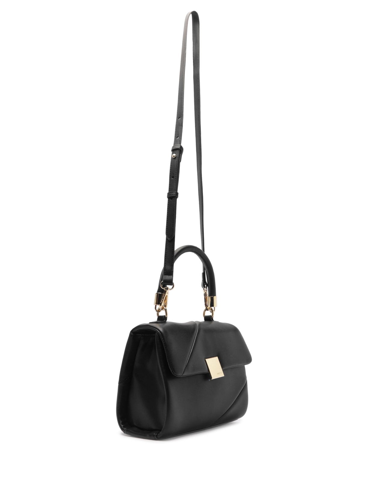 Bolsa Feminina Pequena Tiracolo Eco Soft Calf Preto Arezzo