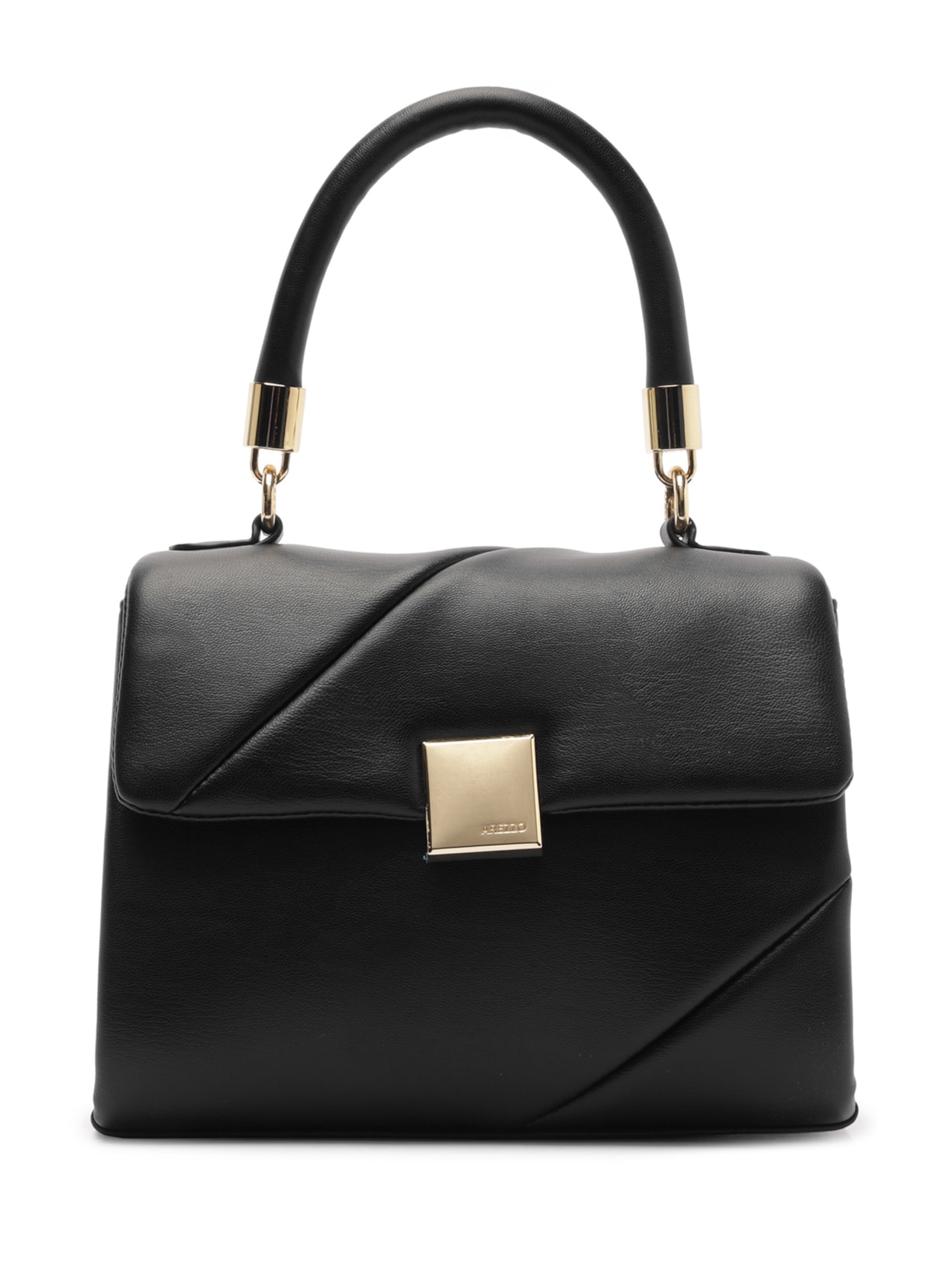 Bolsa Feminina Pequena Tiracolo Eco Soft Calf - Preto