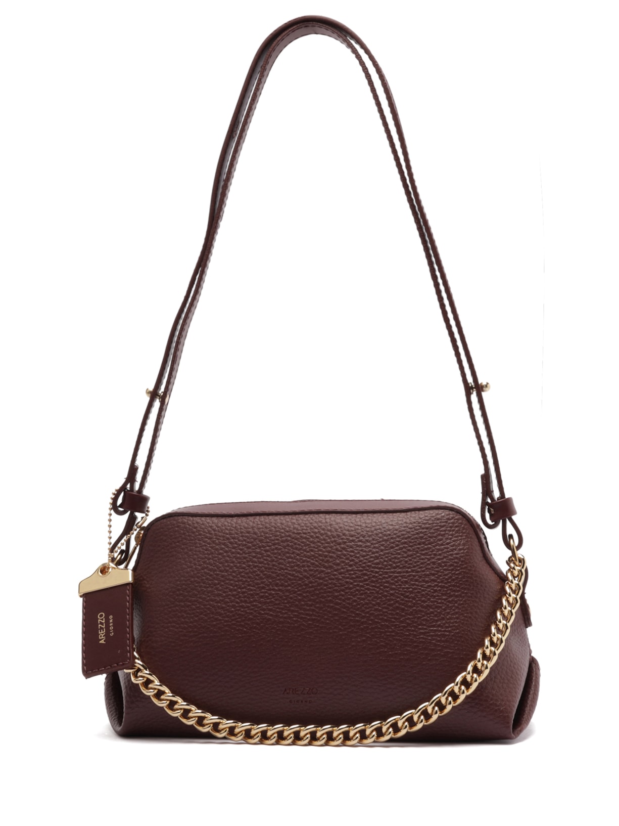 Bolsa Feminina Pequena Tiracolo Marrom Arezzo