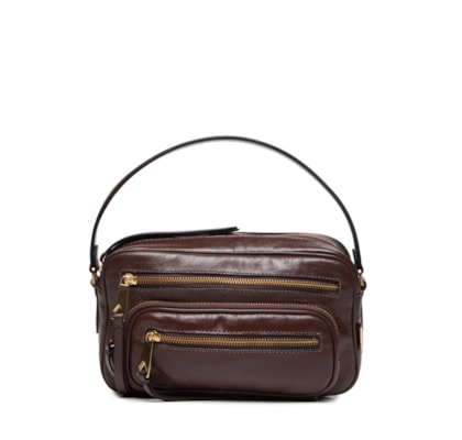 Bolsa Feminina Pequena Trentino Root - Marrom