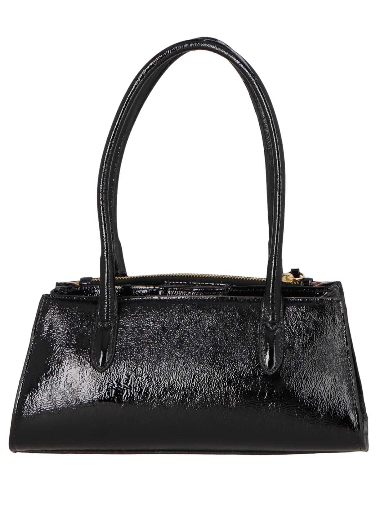 Bolsa Feminina Pequena Verniz Show Preto Luiza Barcelos