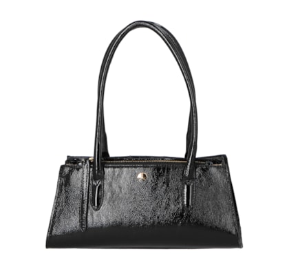 Bolsa Feminina Pequena Verniz Show - Preto