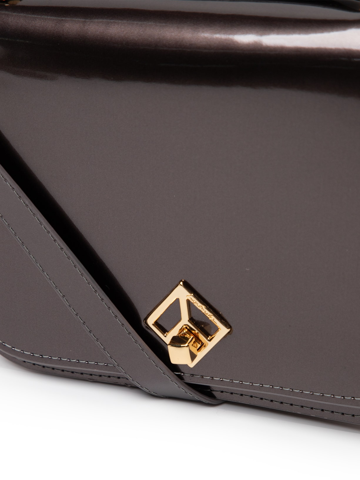 Bolsa Feminina Pequena Viena Cinza Luiza Barcelos