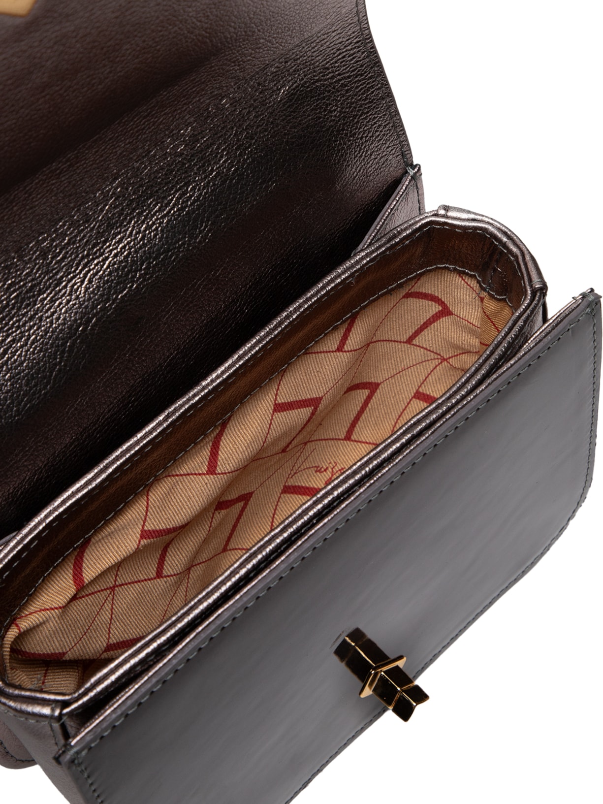 Bolsa Feminina Pequena Viena Cinza Luiza Barcelos