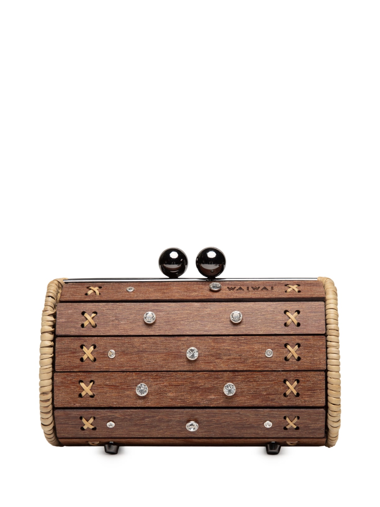Bolsa Feminina Petit Baoba Onix Oud Stella Marrom Waiwai