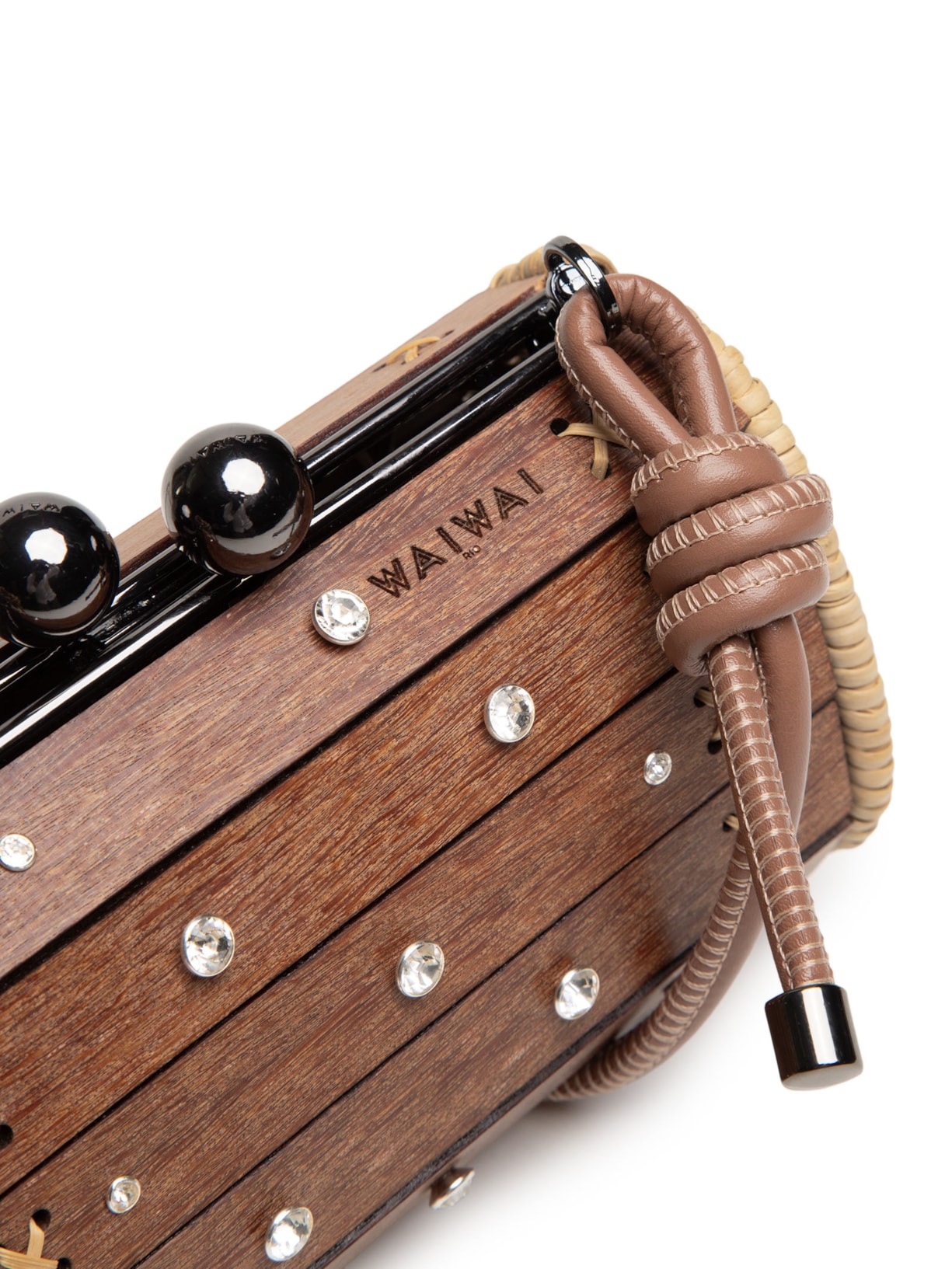 Bolsa Feminina Petit Baoba Onix Oud Stella Marrom Waiwai