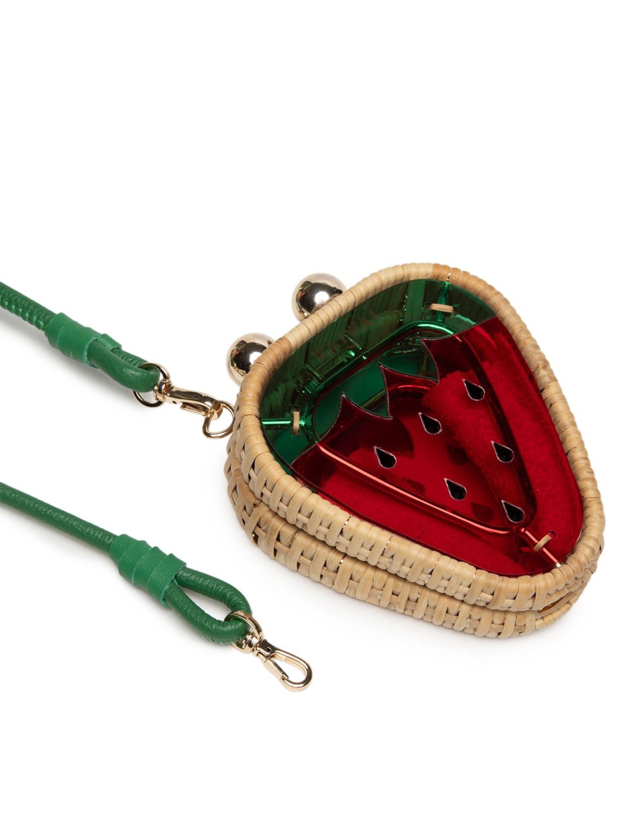 Bolsa Feminina Petit Morango Vermelho Waiwai