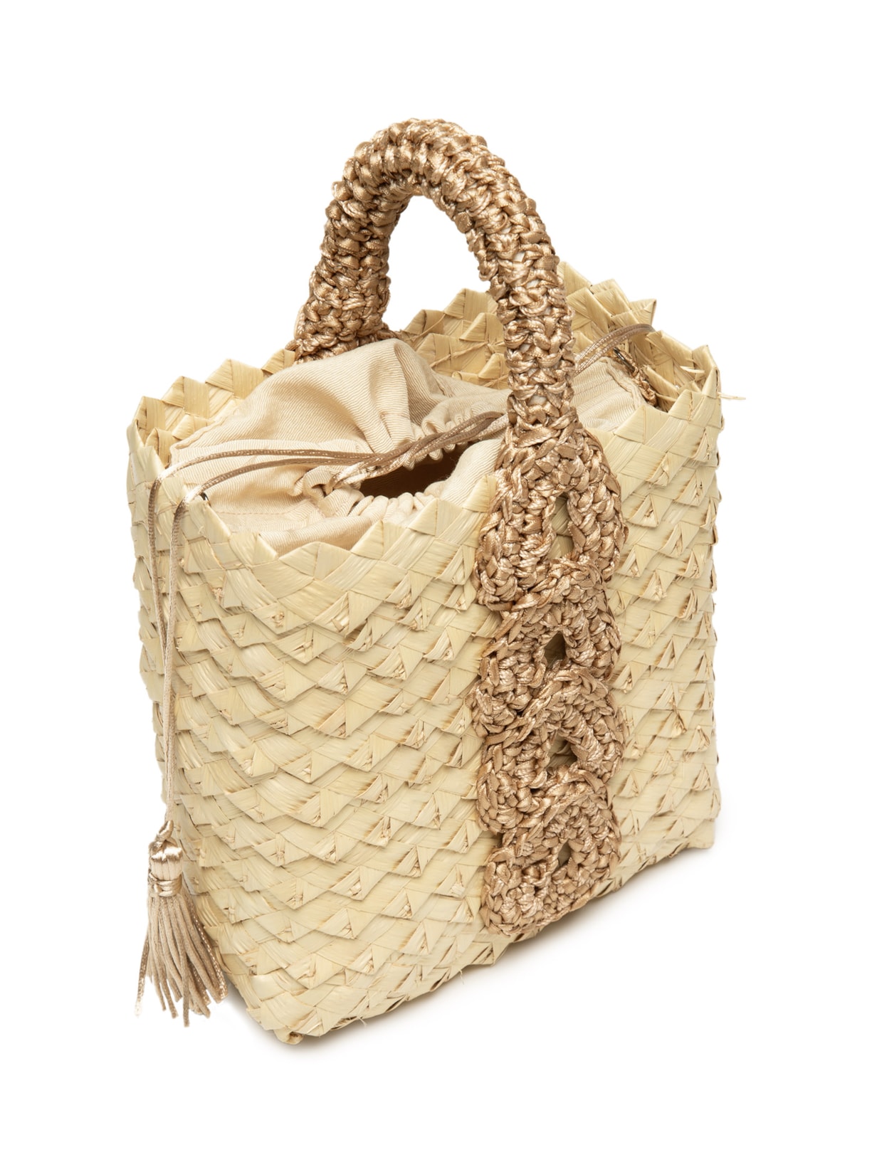 Bolsa Feminina Petit Tiê Bege Catarina Mina