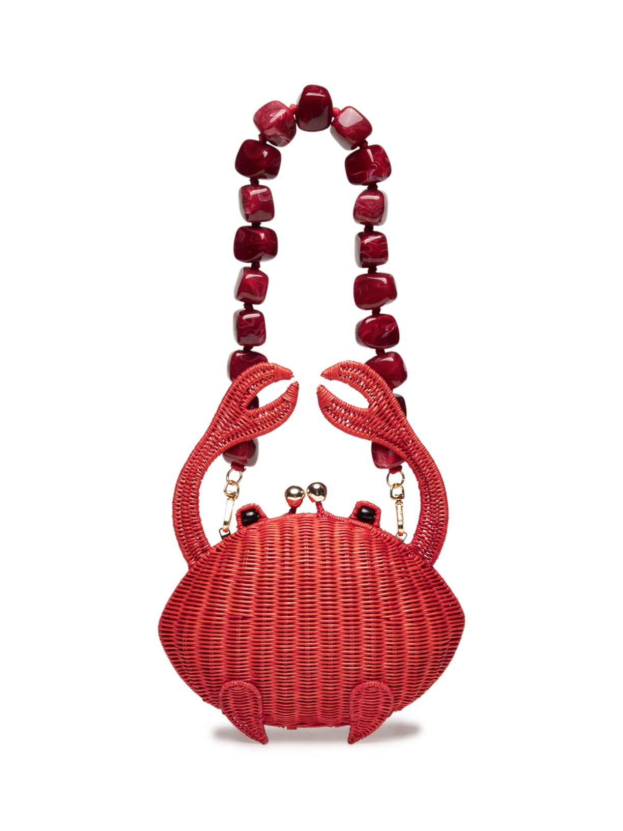 Bolsa Feminina Philip Crab WK Vermelho Serpui