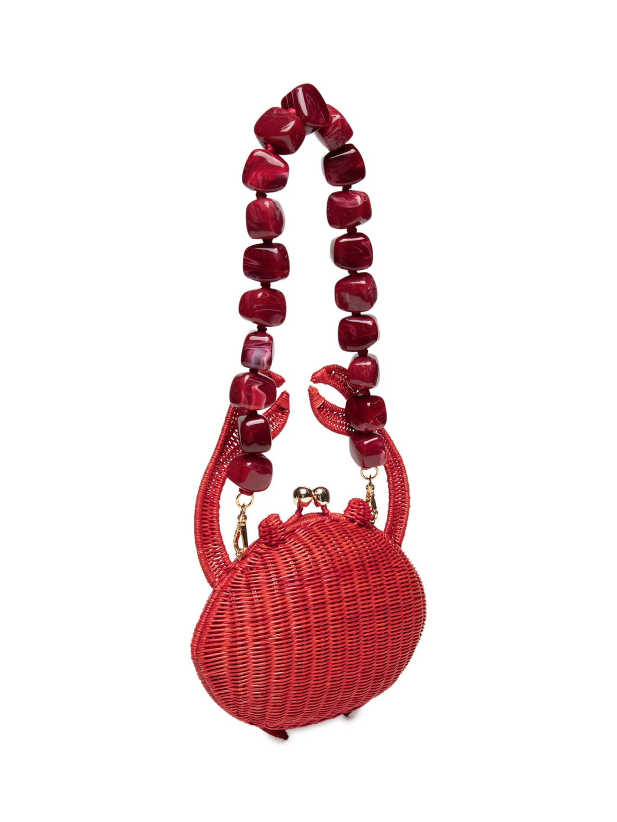 Bolsa Feminina Philip Crab WK Vermelho Serpui