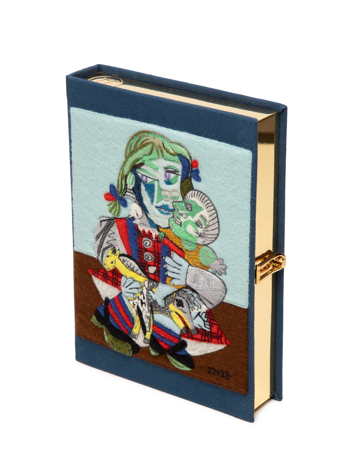 Bolsa Feminina Picasso Maya À La Poupée Azul Olympia Le-tan