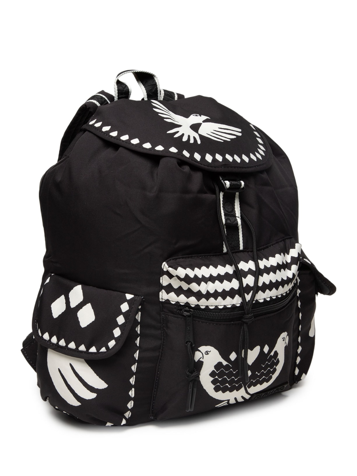 Bolsa Feminina Pipoca Lenço Dia E Noite Preto Farm Etc