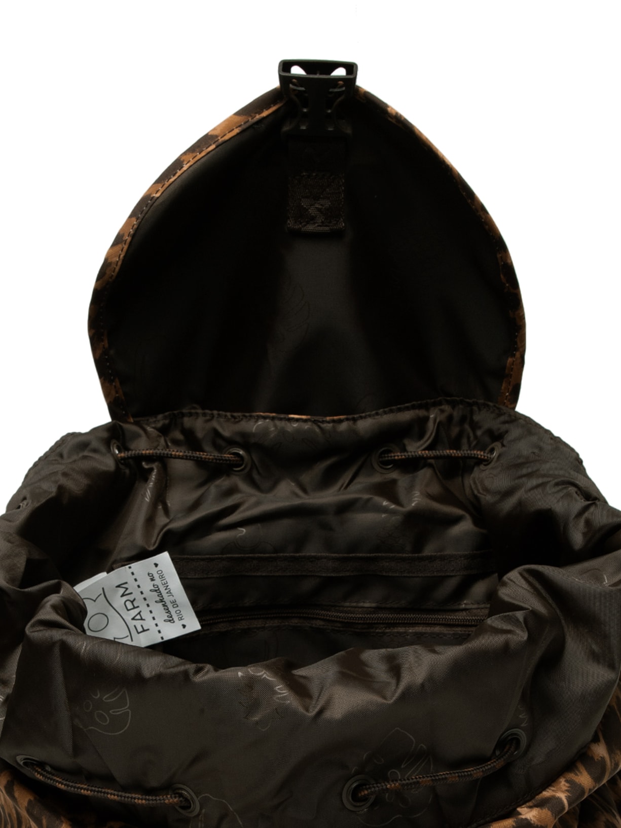 Bolsa Feminina Pipoca Olhar Na Floresta Marrom Farm Etc