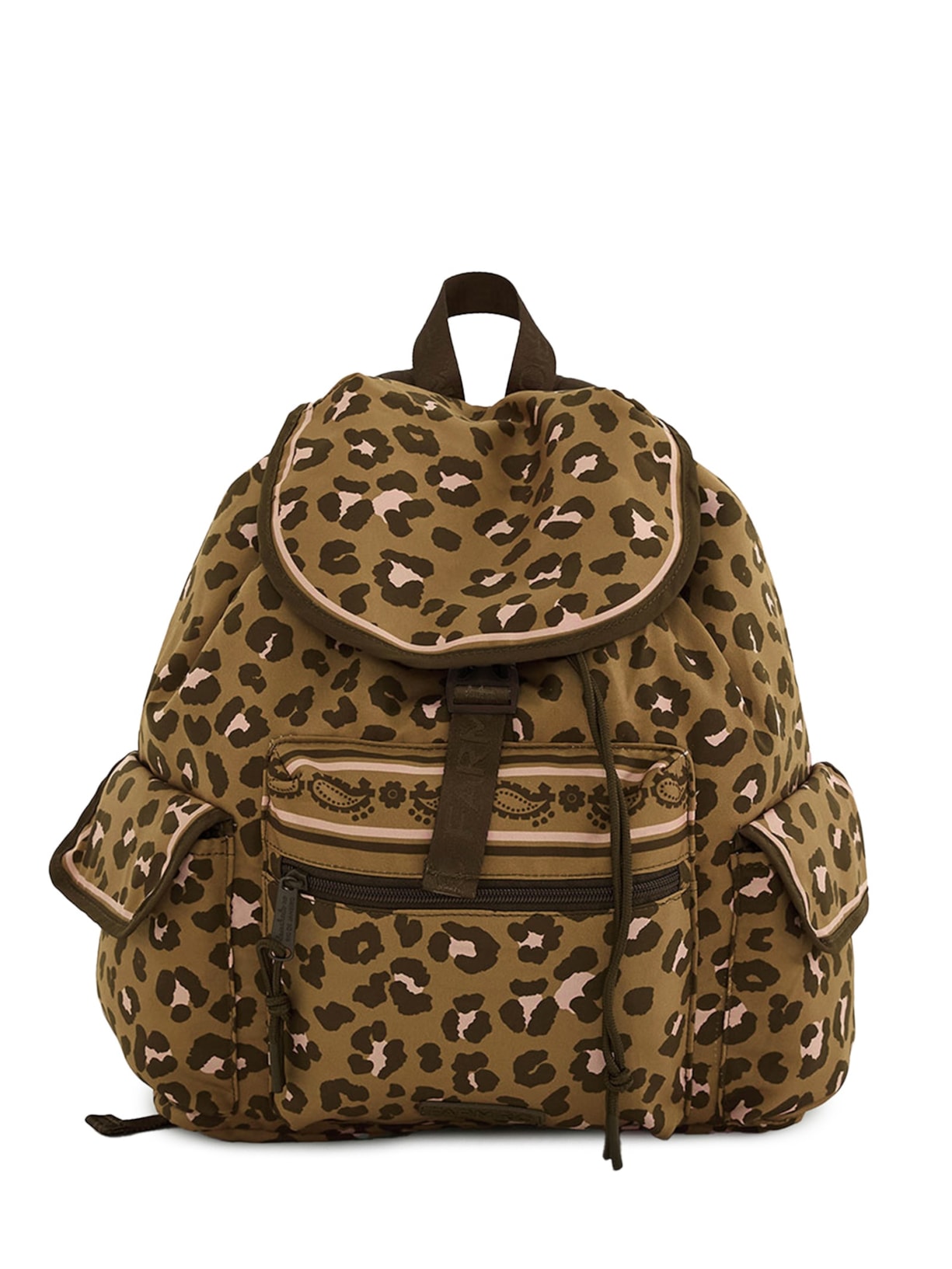 Bolsa Feminina Pipoca Onça Bandana Caramelo - Animal Print