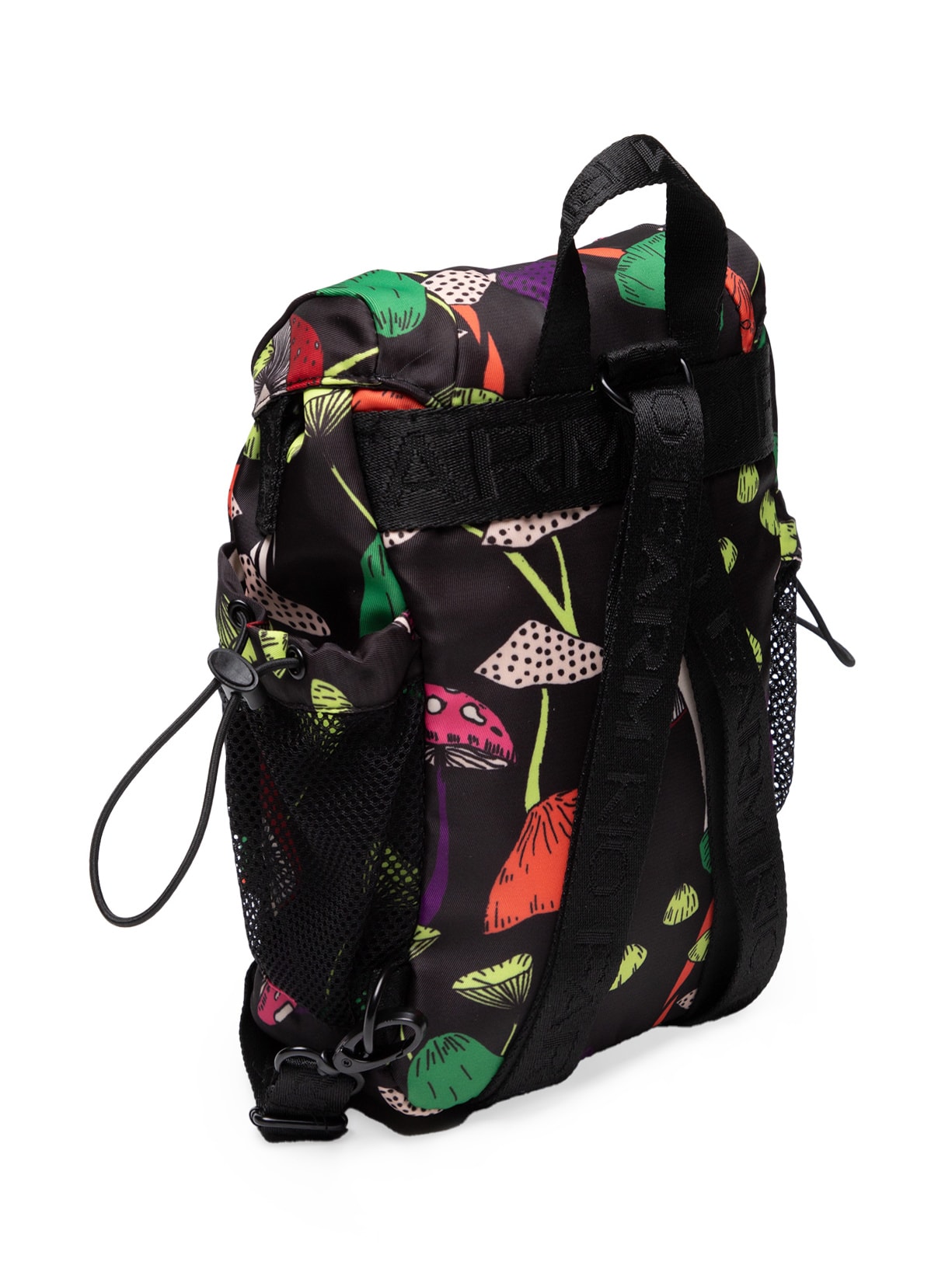 Bolsa Feminina Pipoquinha Cogumelos Preto Farm Etc