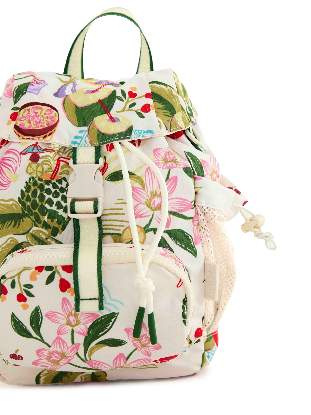 Bolsa Feminina Pipoquinha Comida De Praia -Branco Farm Etc