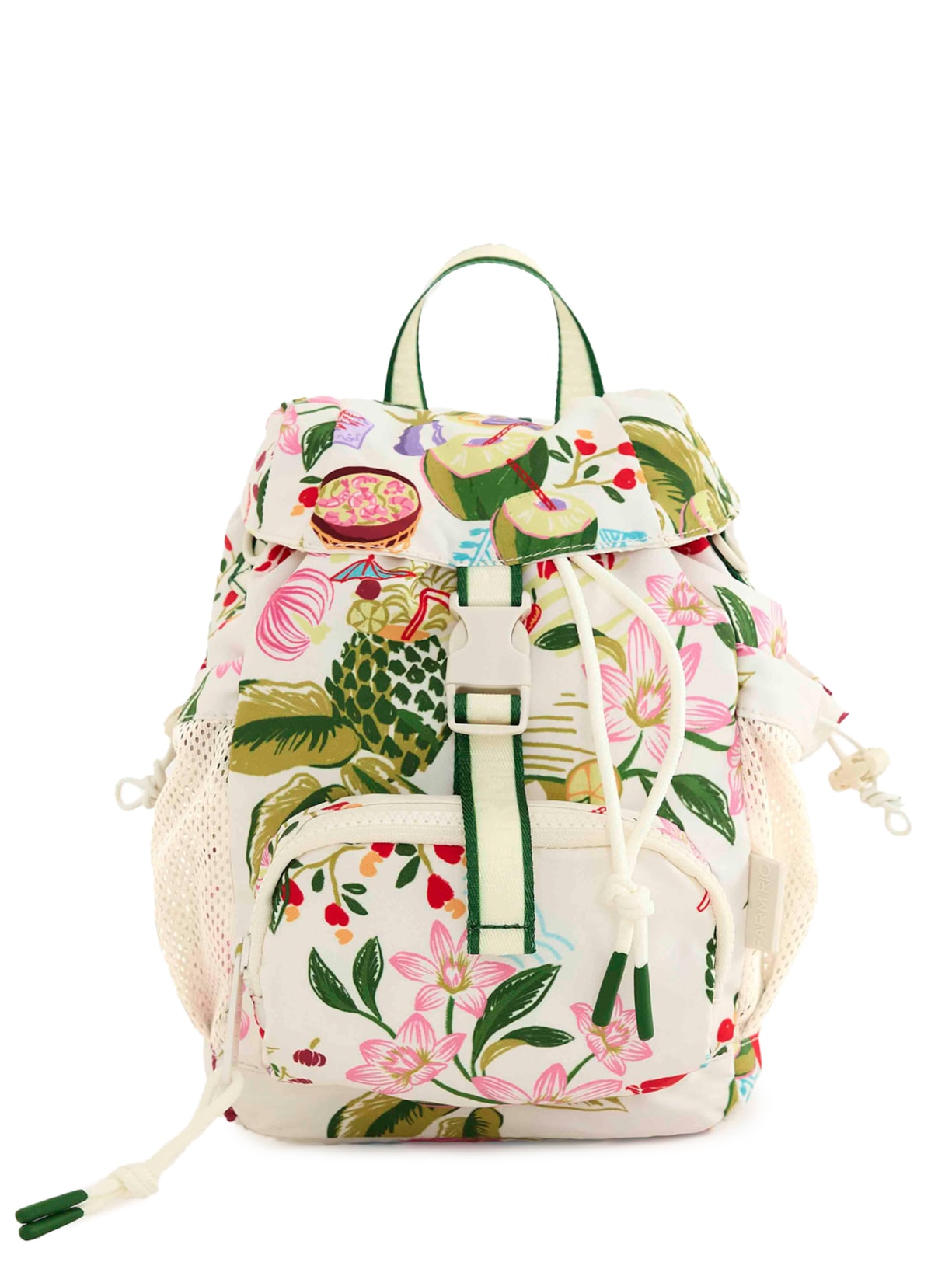 Bolsa Feminina Pipoquinha Comida De Praia -Branco