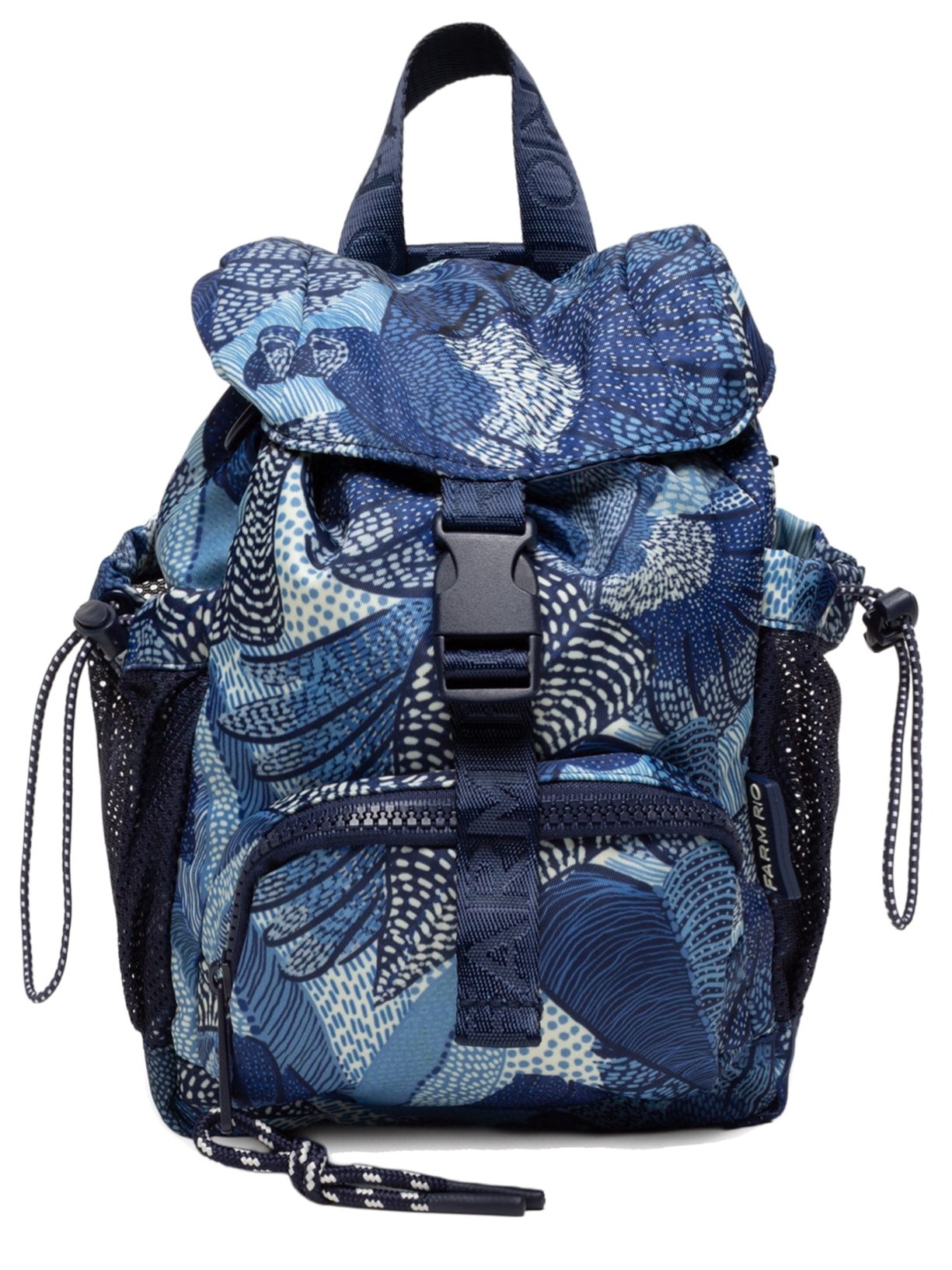 Bolsa Feminina Pipoquinha Dotted Macaws - Azul