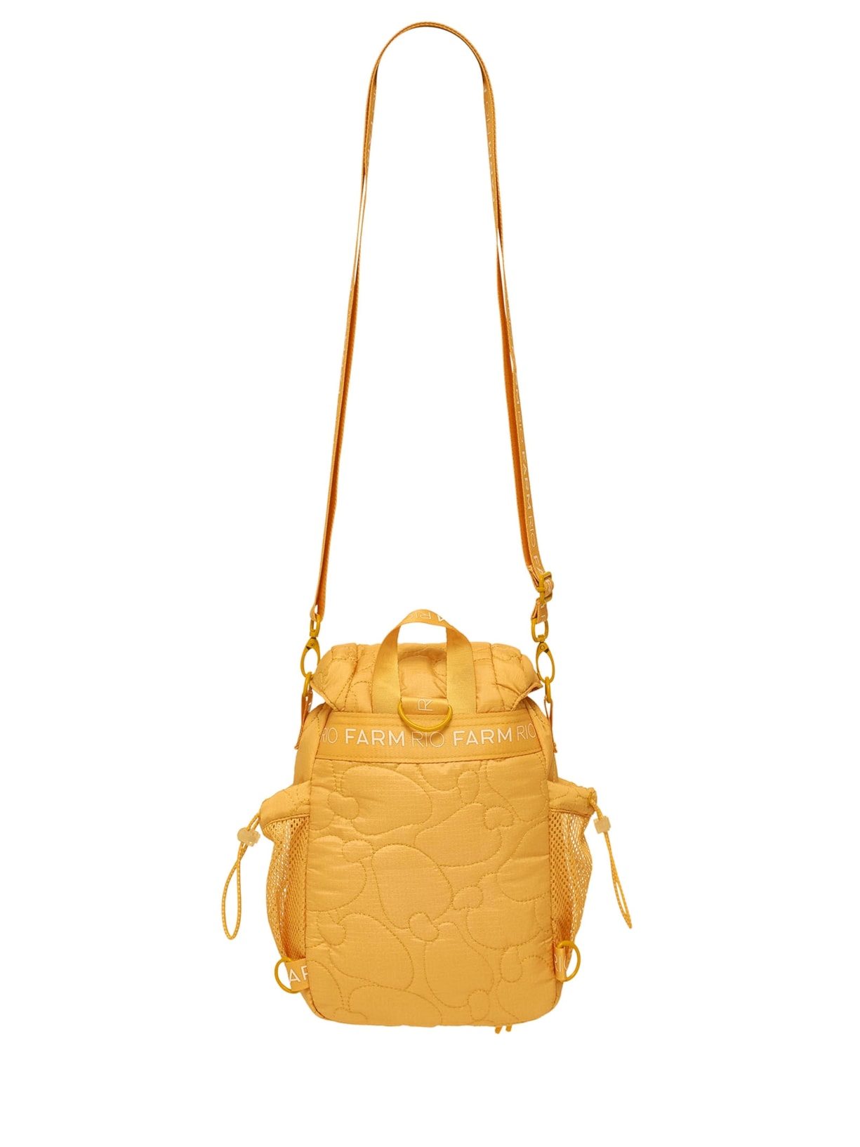 Bolsa Feminina Pipoquinha Puffer Laranja Farm Etc