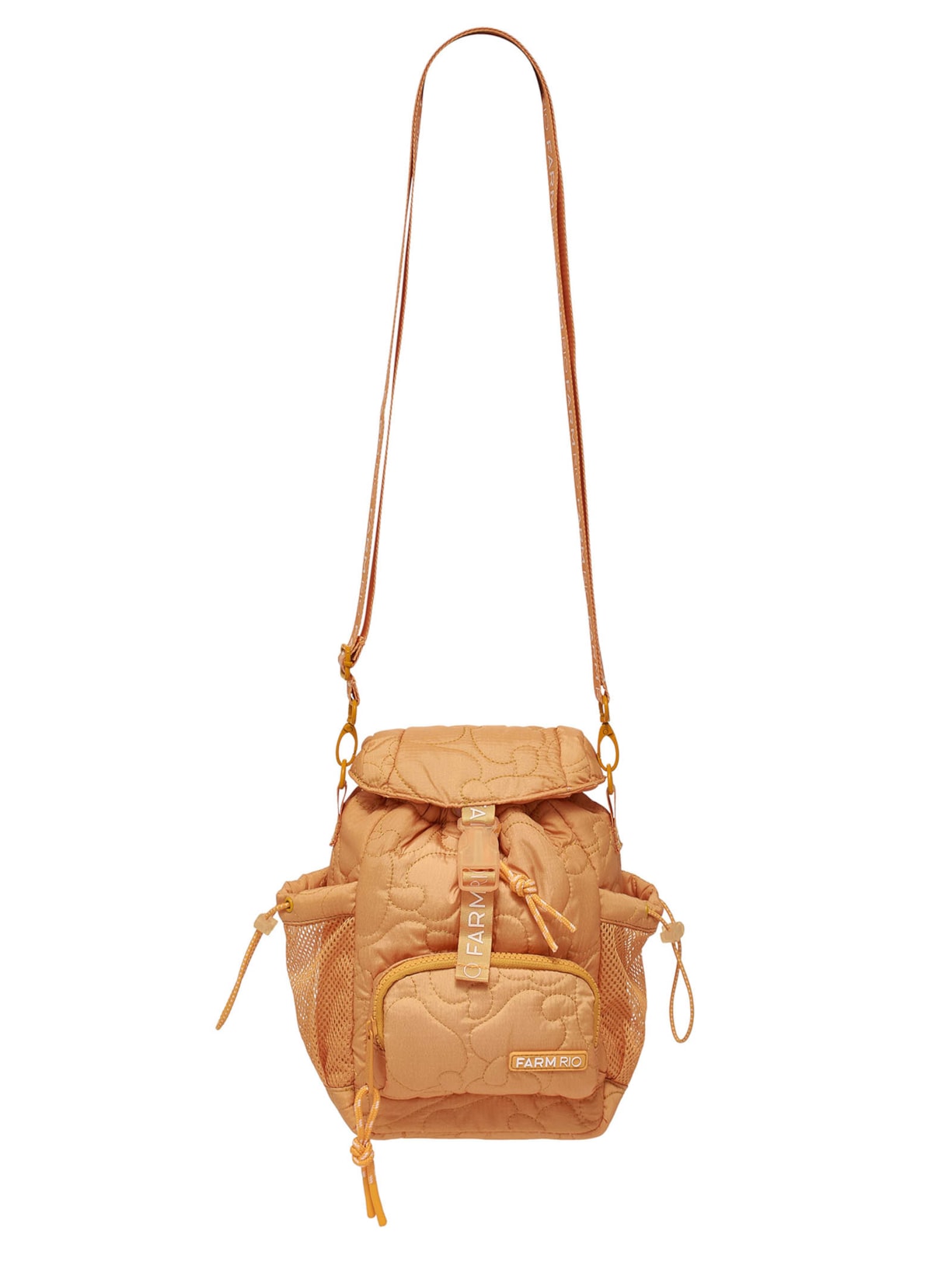 Bolsa Feminina Pipoquinha Puffer Laranja Farm Etc