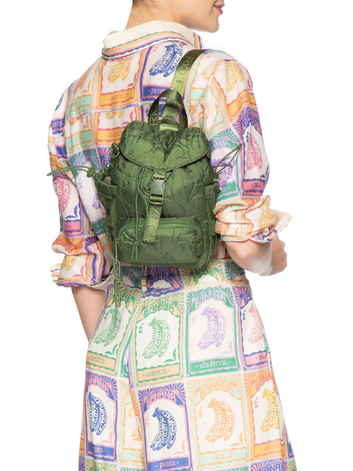 Bolsa Feminina Pipoquinha Puffer Verde Farm Etc