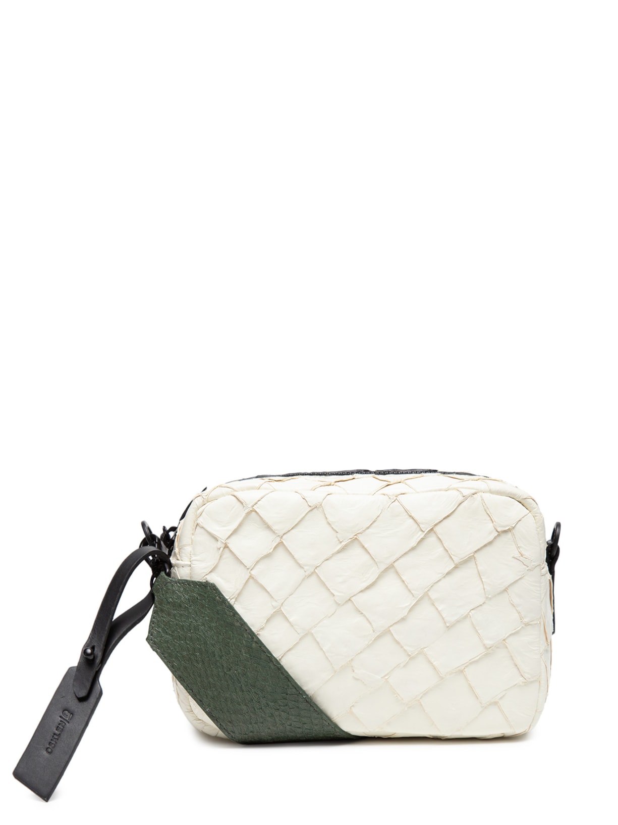 Bolsa Feminina Pirarucu And Salmon Small Crossbody Bag - Branco