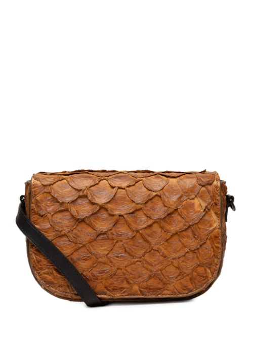 Bolsa Feminina Pirarucu Jati - Marrom