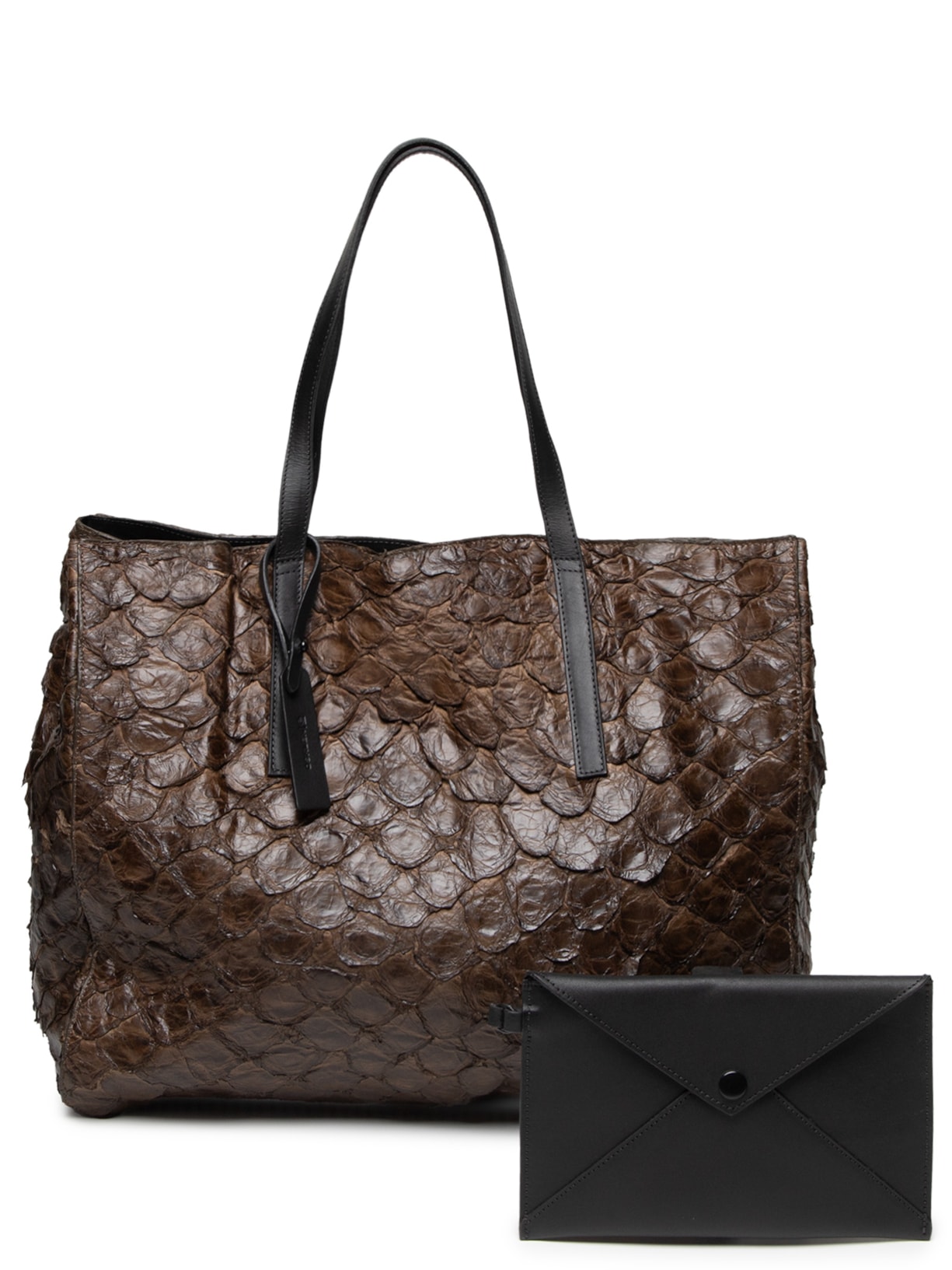 Bolsa Feminina Pirarucu Yvi - Marrom