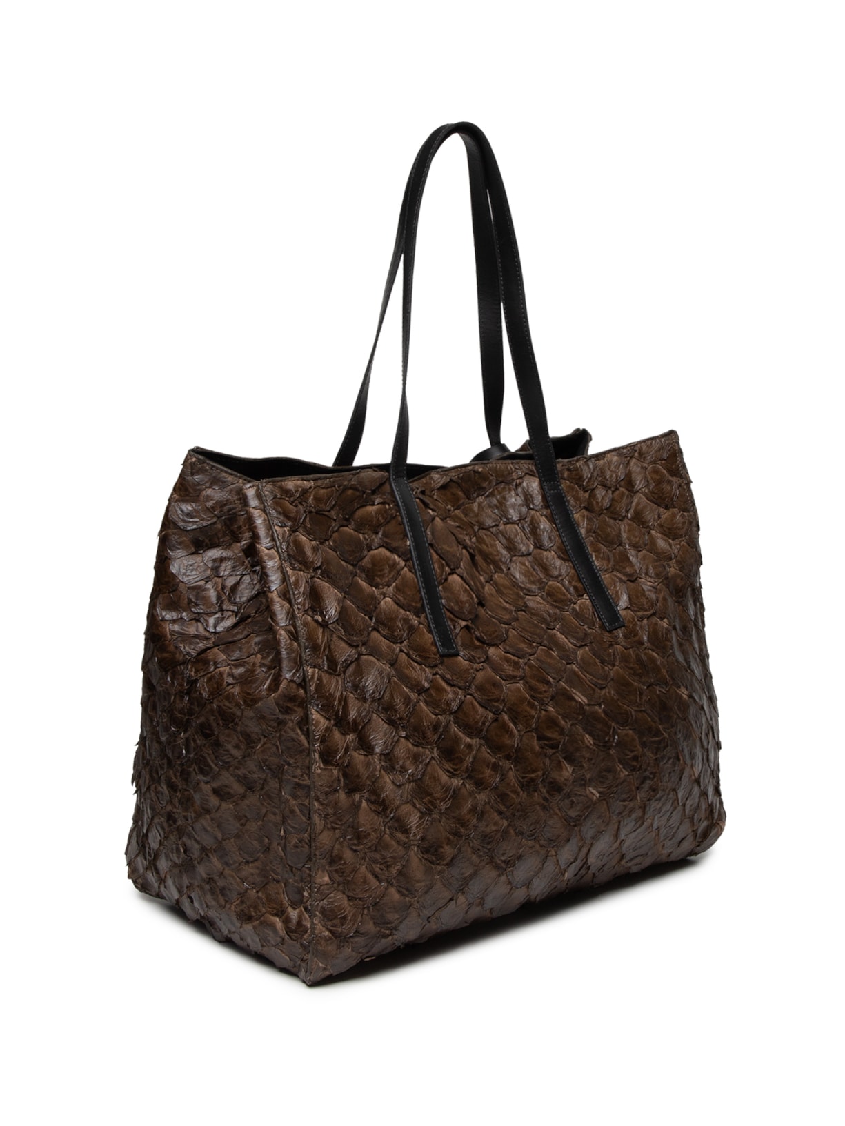 Bolsa Feminina Pirarucu Yvi Marrom Osklen