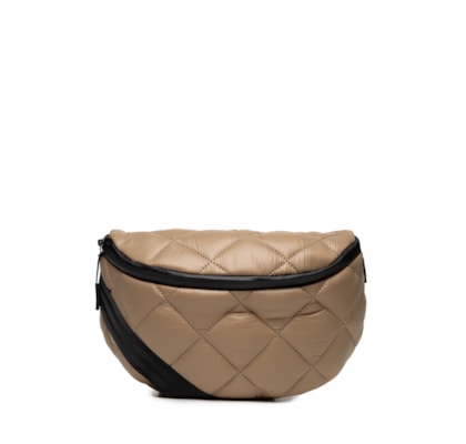 Bolsa Feminina Pochete Matelassê New - Bege