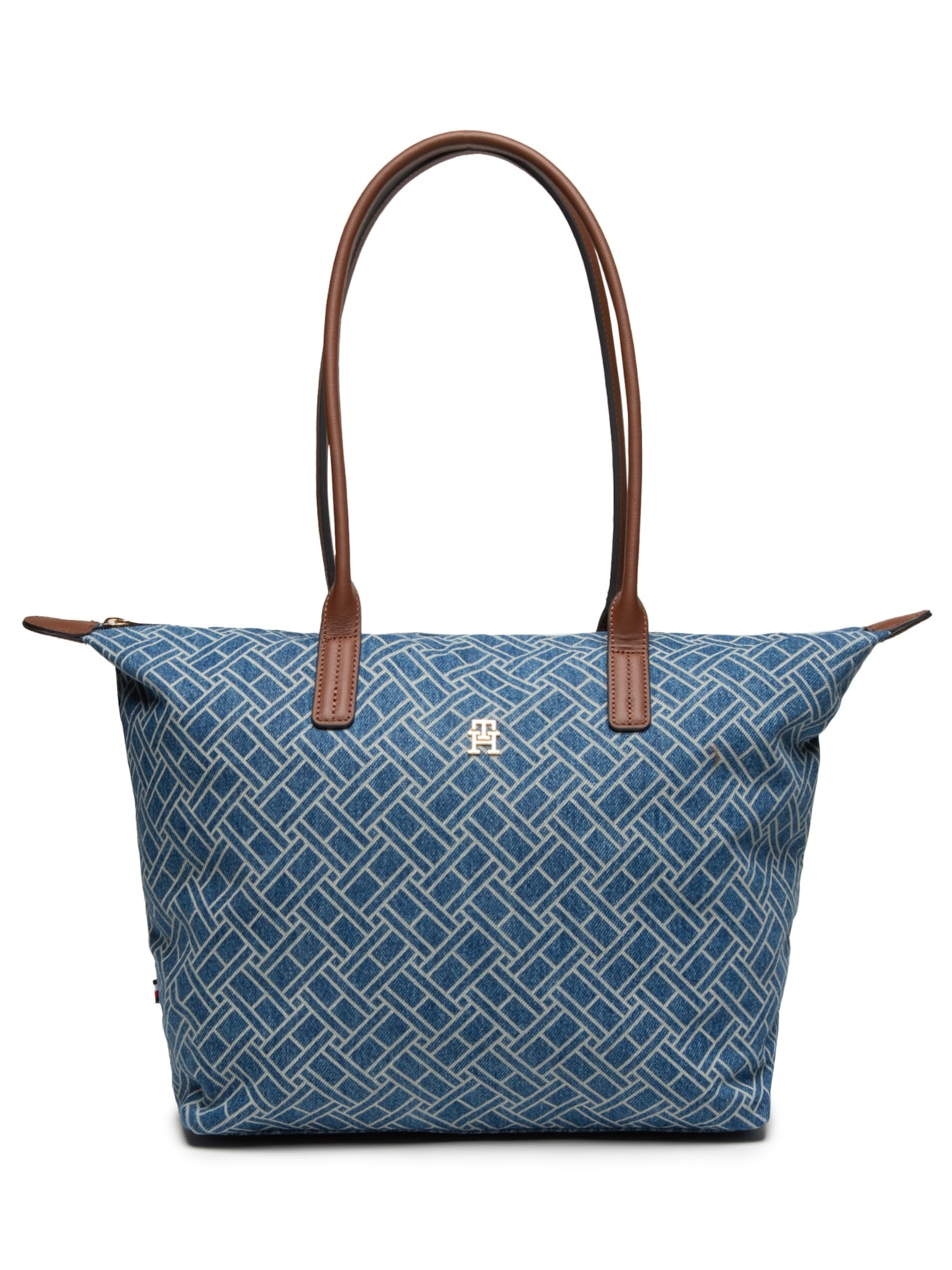 Bolsa Feminina Popette Tote Denim Flag - Azul