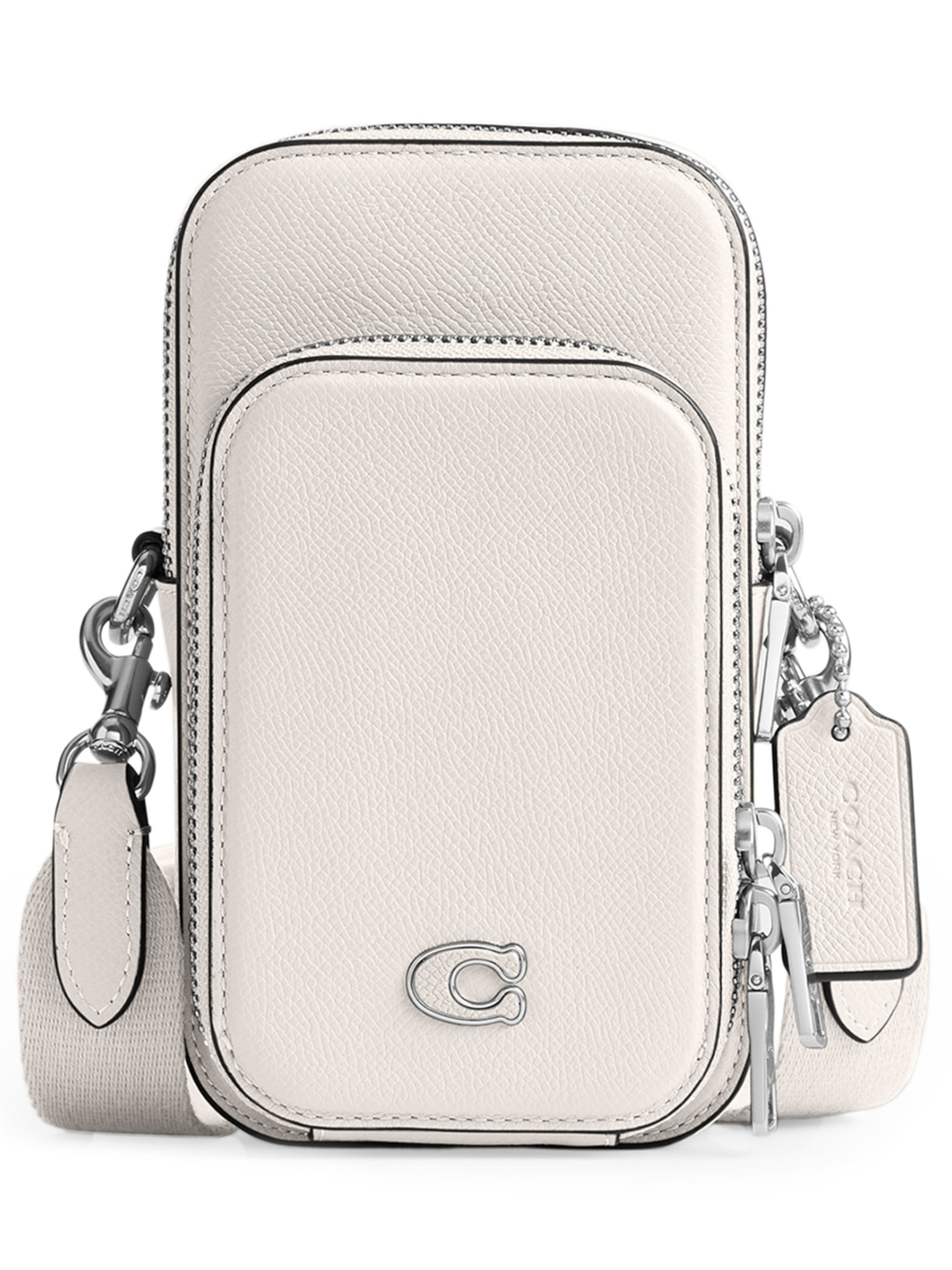 Bolsa Feminina Porta-Celular Crossbody - Branco