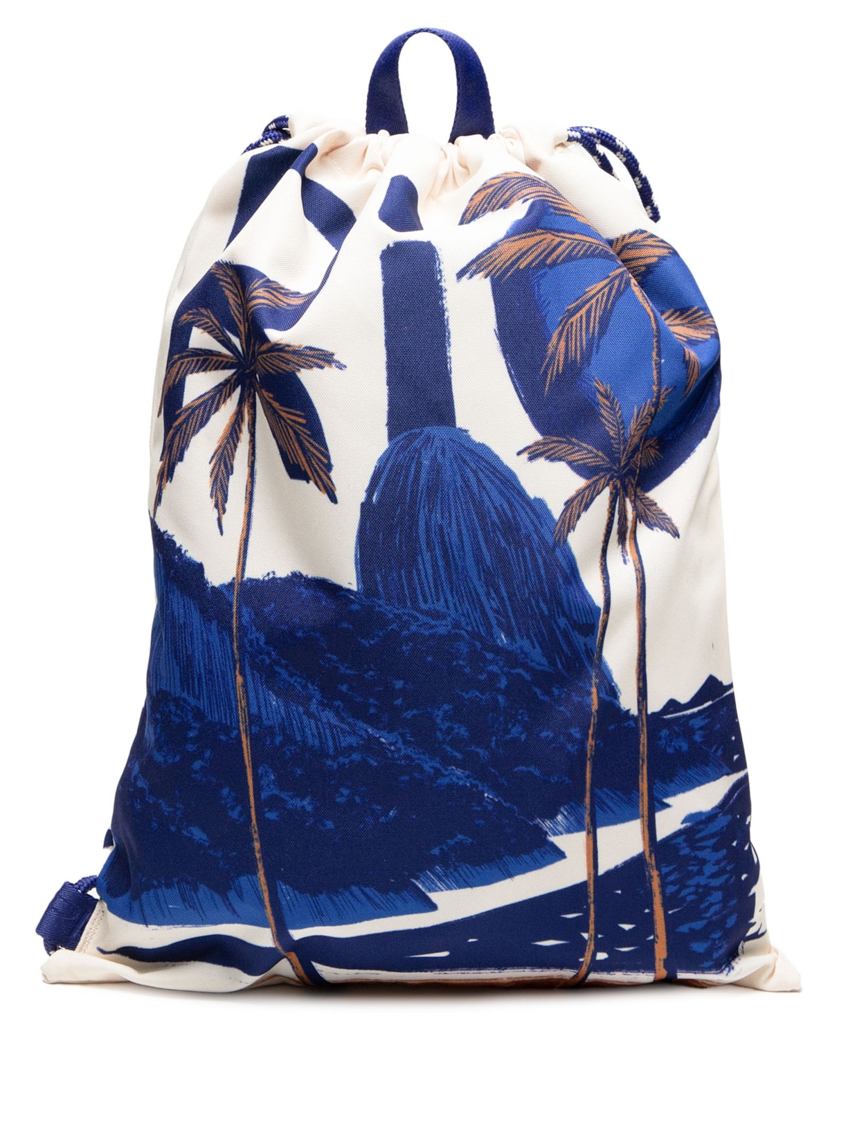 Bolsa Feminina Praiana Encanto Tropical - Azul