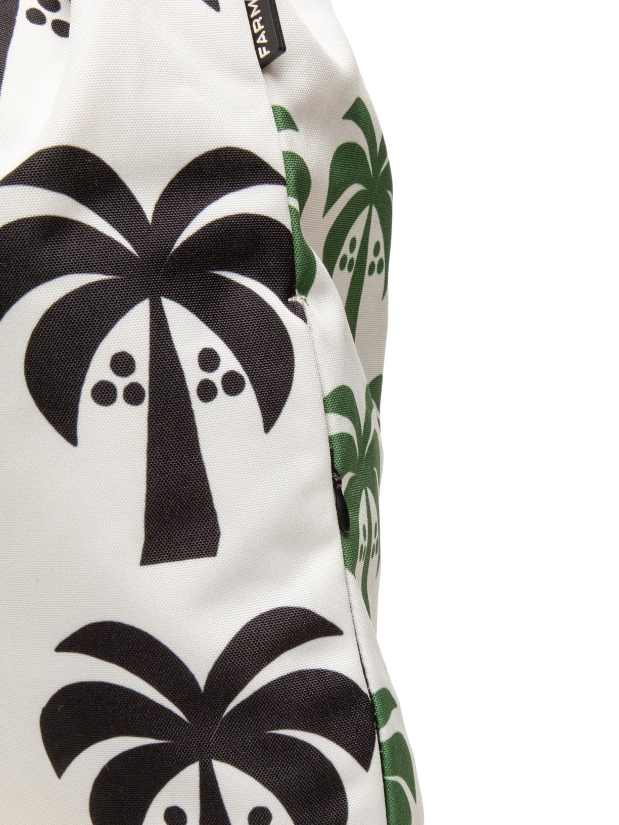 Bolsa Feminina Praiana Floral X Dança De Listras Branco Farm Etc