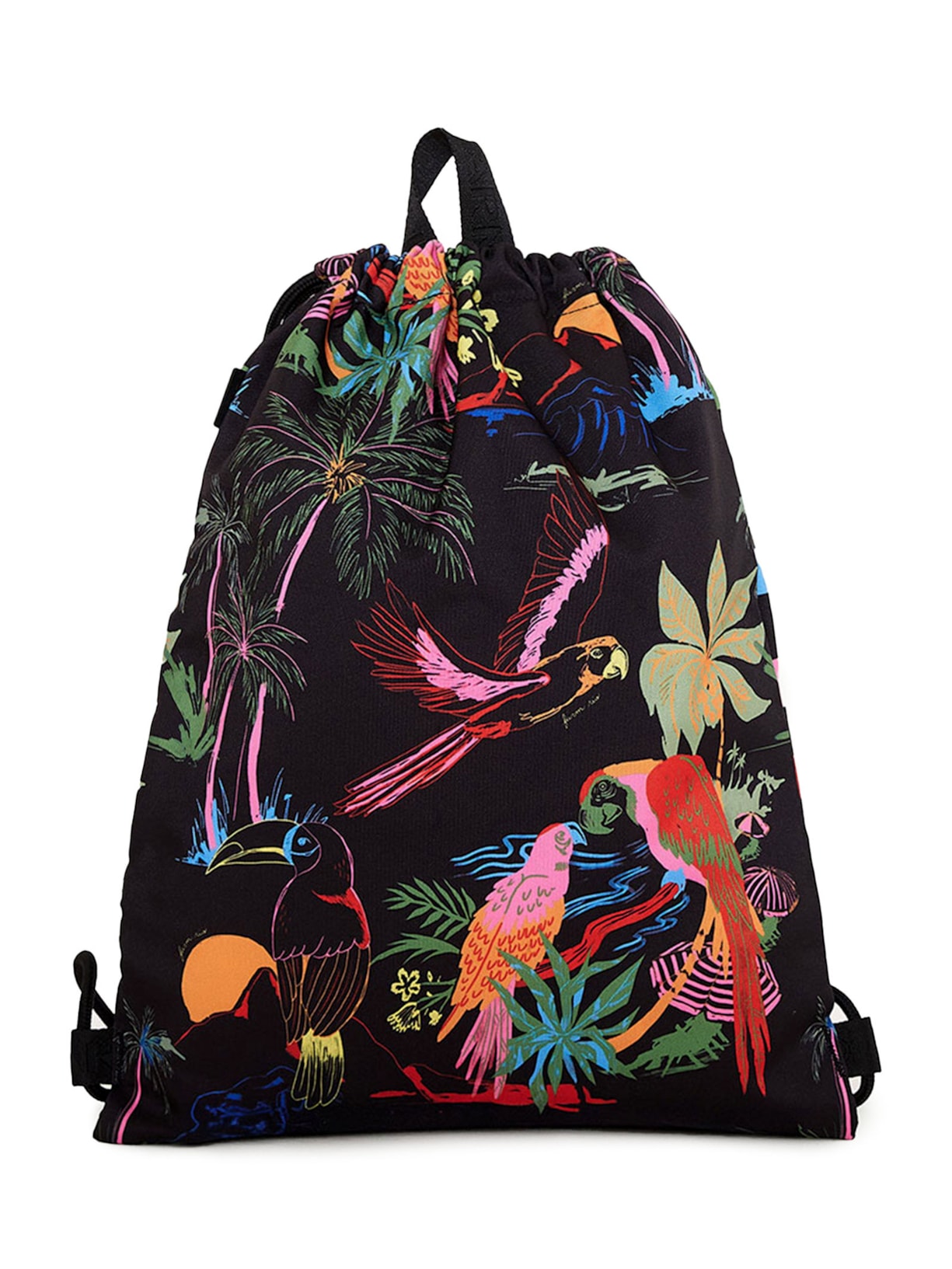 Bolsa Feminina Praiana Striped Descoladinha Preto Farm Etc