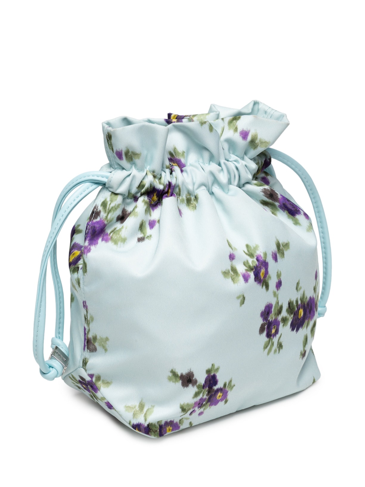 Bolsa Feminina Printed Nylon Azul Ganni