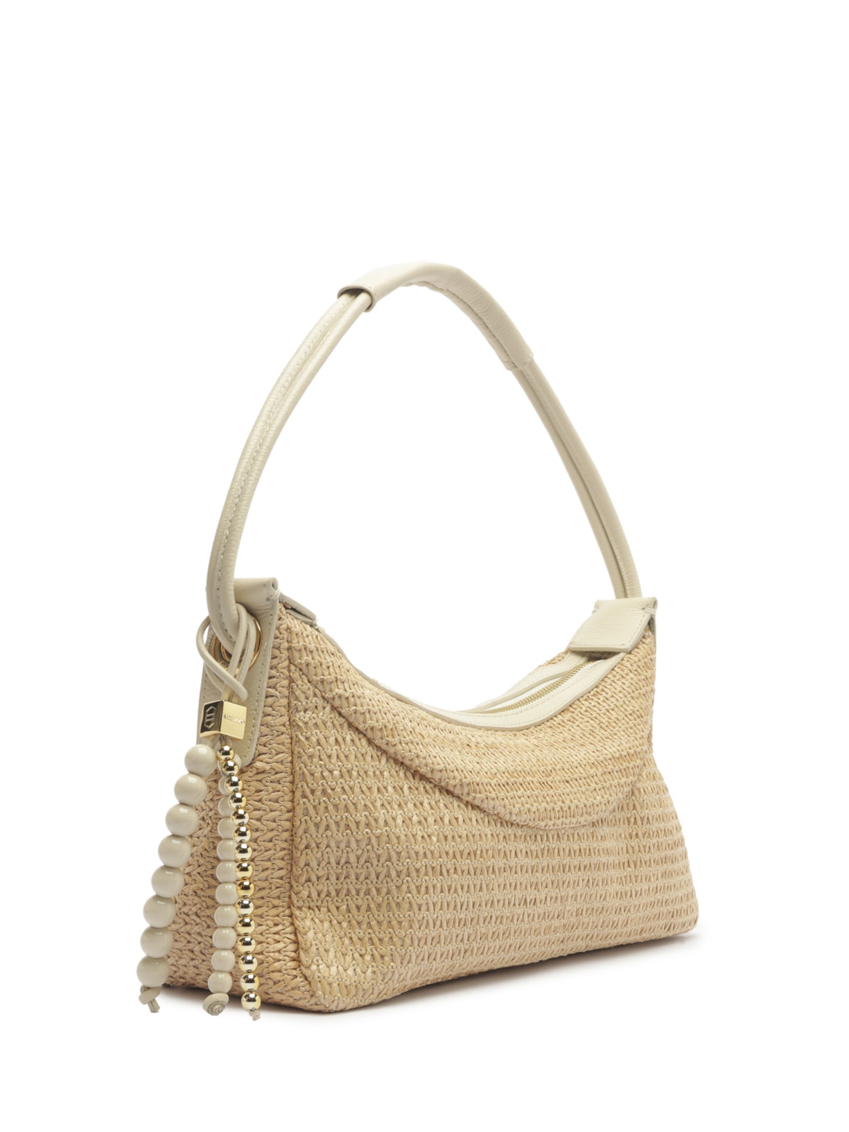 Bolsa Feminina Ráfia Bege Arezzo + Isla