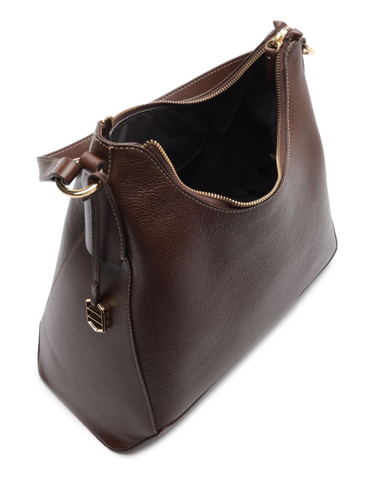 Bolsa Feminina Recortes Hobo Marrom Arezzo