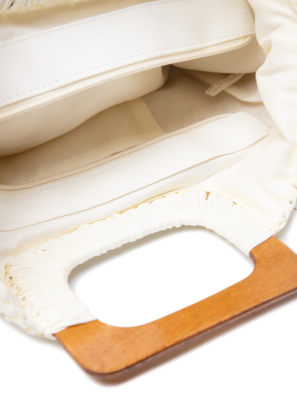 Bolsa Feminina Retangular De Ráfia Bege Mktbeach