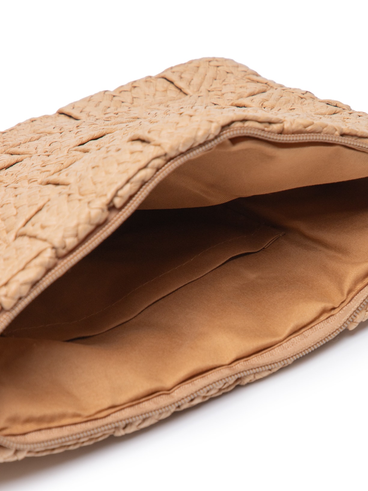 Bolsa Feminina Retangular De Ráfia Marrom Mktbeach