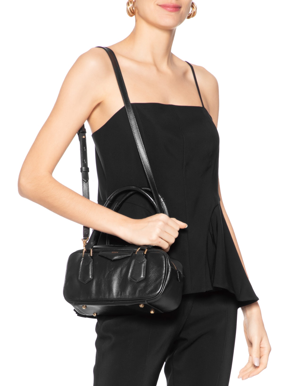 Bolsa Feminina Retangular Preto Schutz