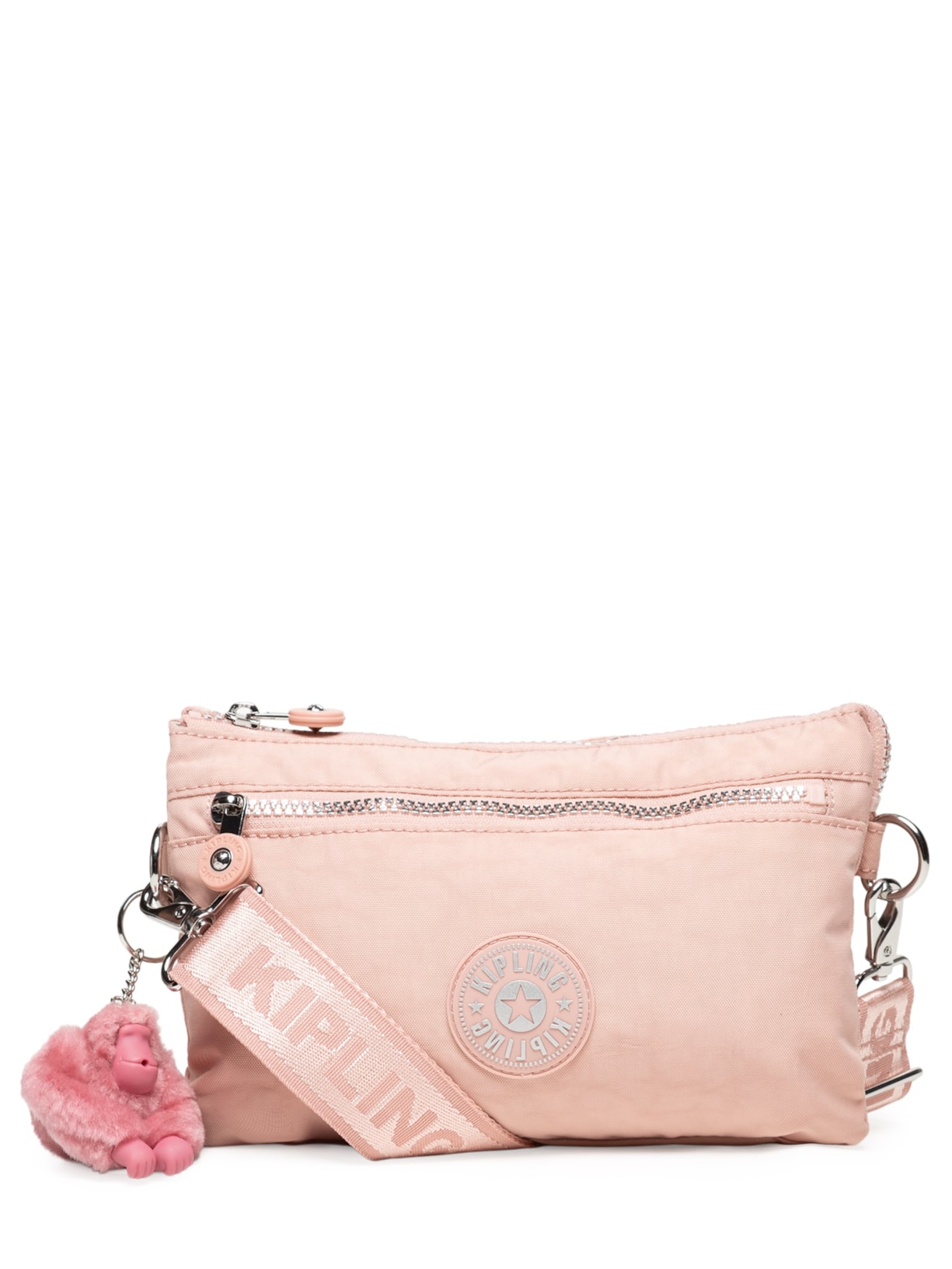 Bolsa Feminina Riri Zip - Rosa