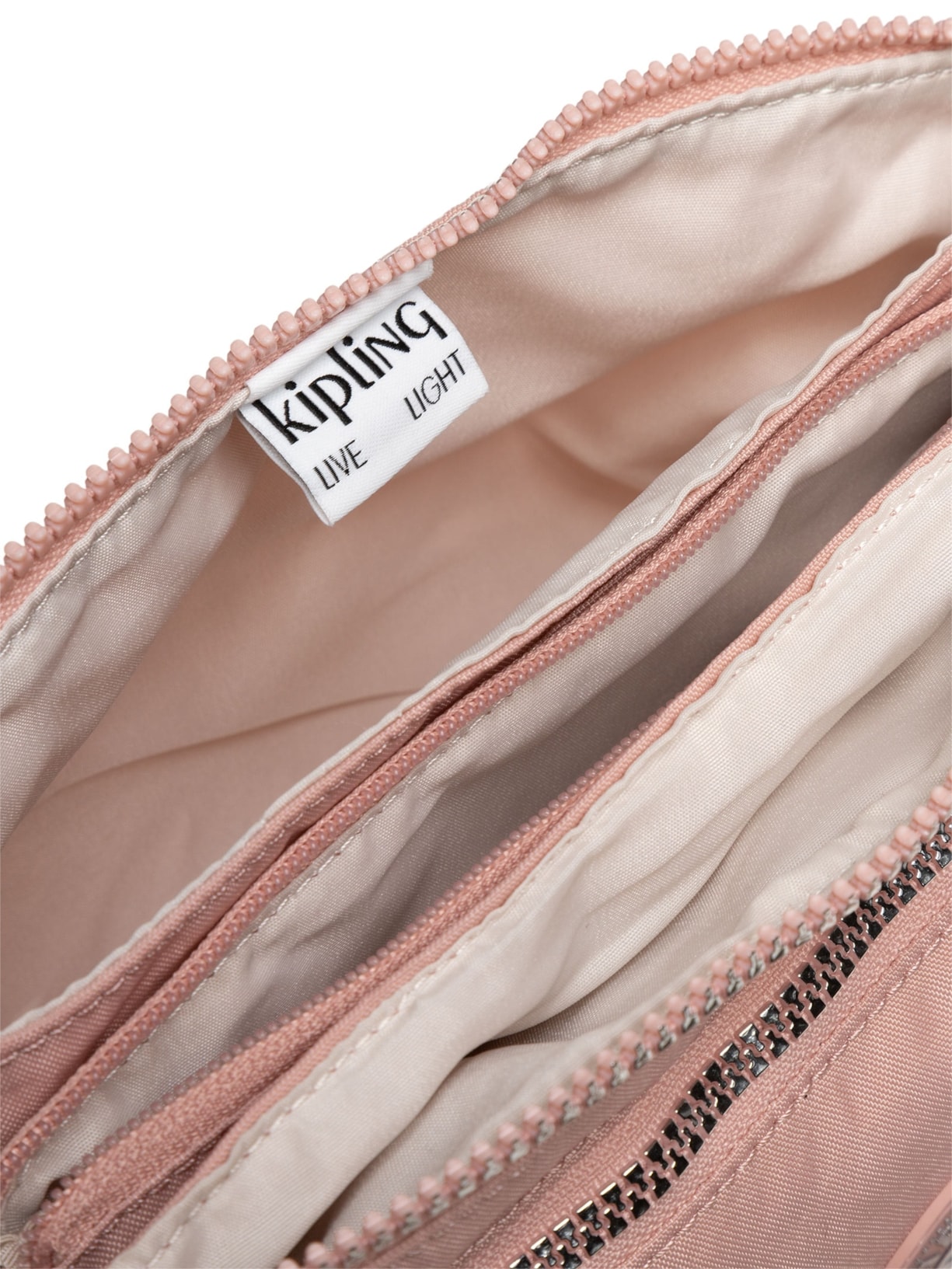 Bolsa Feminina Riri Zip Rosa Kipling