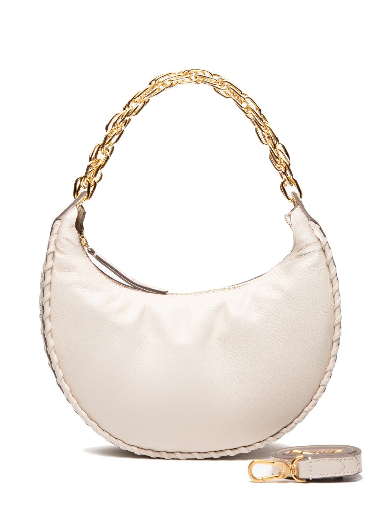 Bolsa Feminina Roud Média - Off White