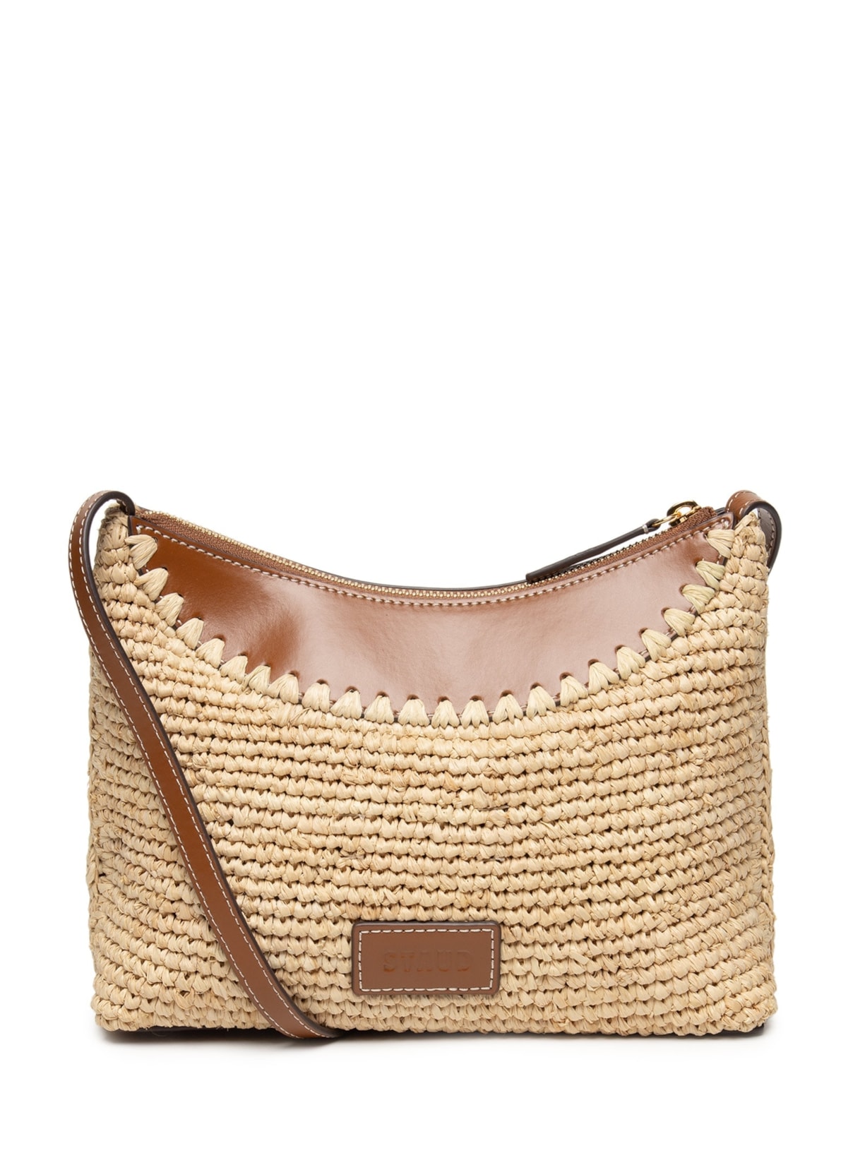 Bolsa Feminina Rowey Raffia Bege Staud