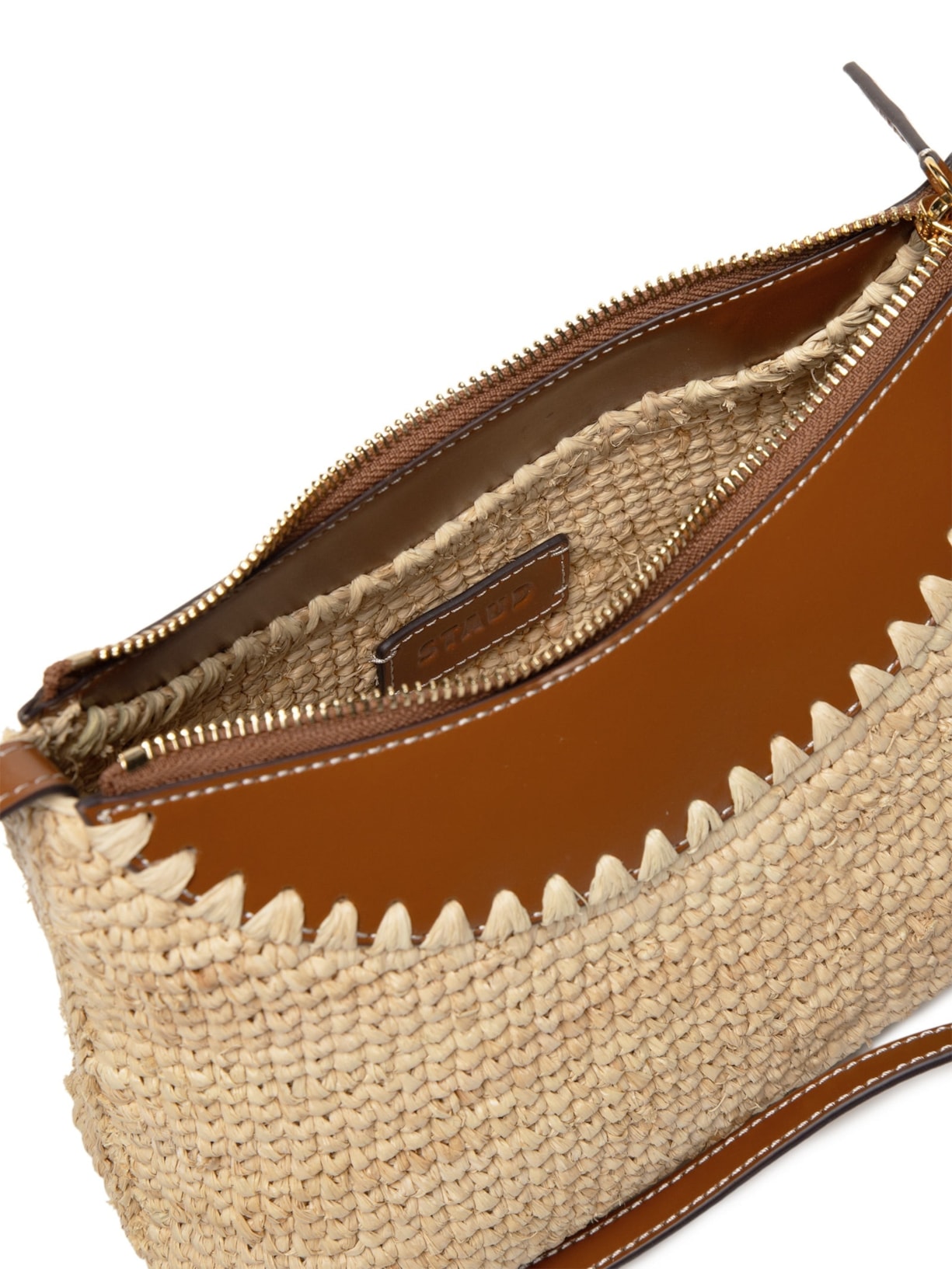 Bolsa Feminina Rowey Raffia Bege Staud