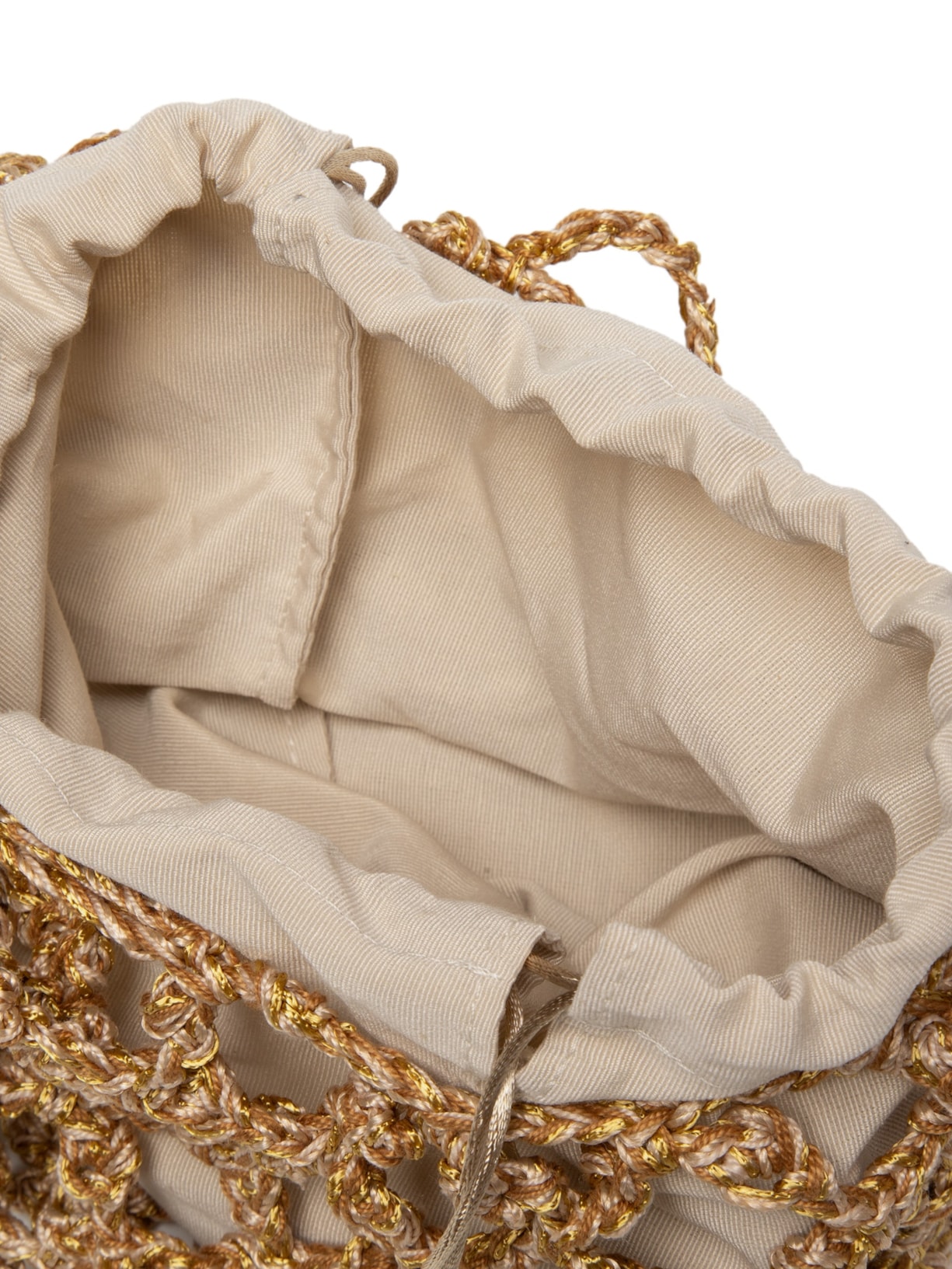 Bolsa Feminina Sac Pipoca Bege Catarina Mina