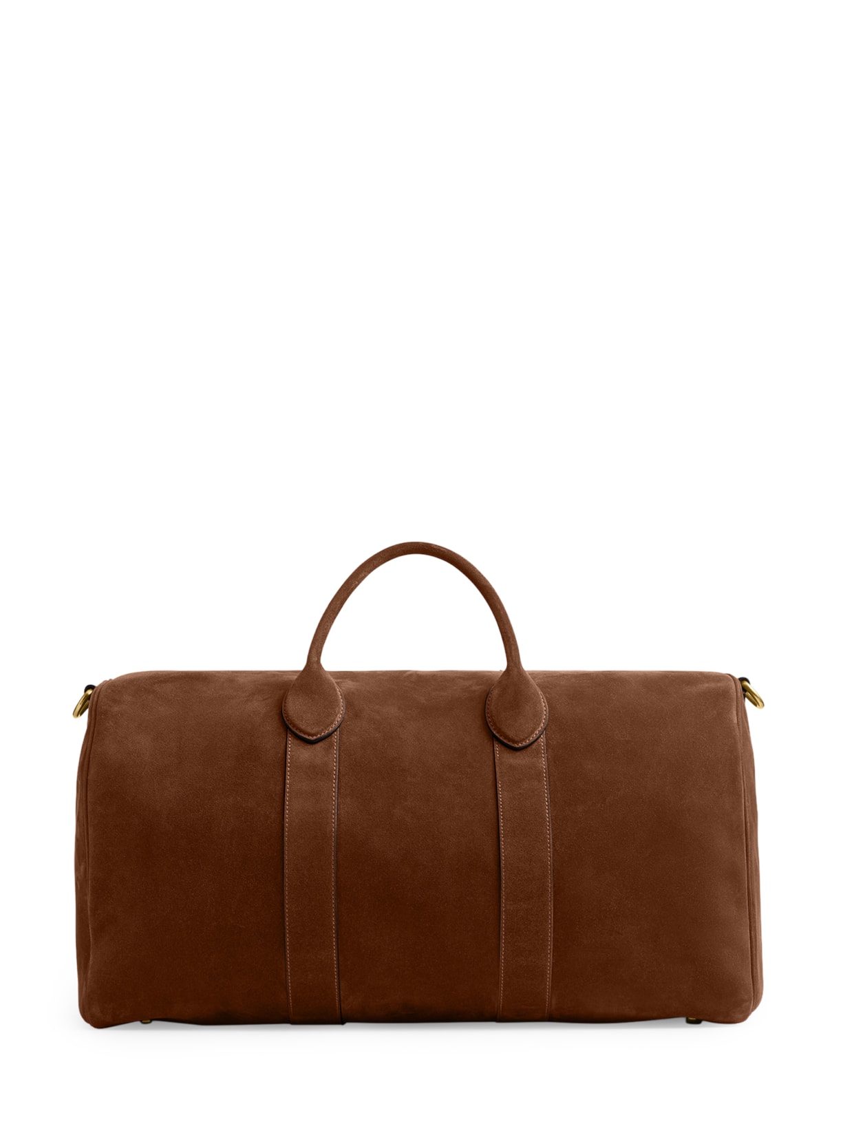 Bolsa Feminina Sacola De Viagem Compass Suede Marrom Coach