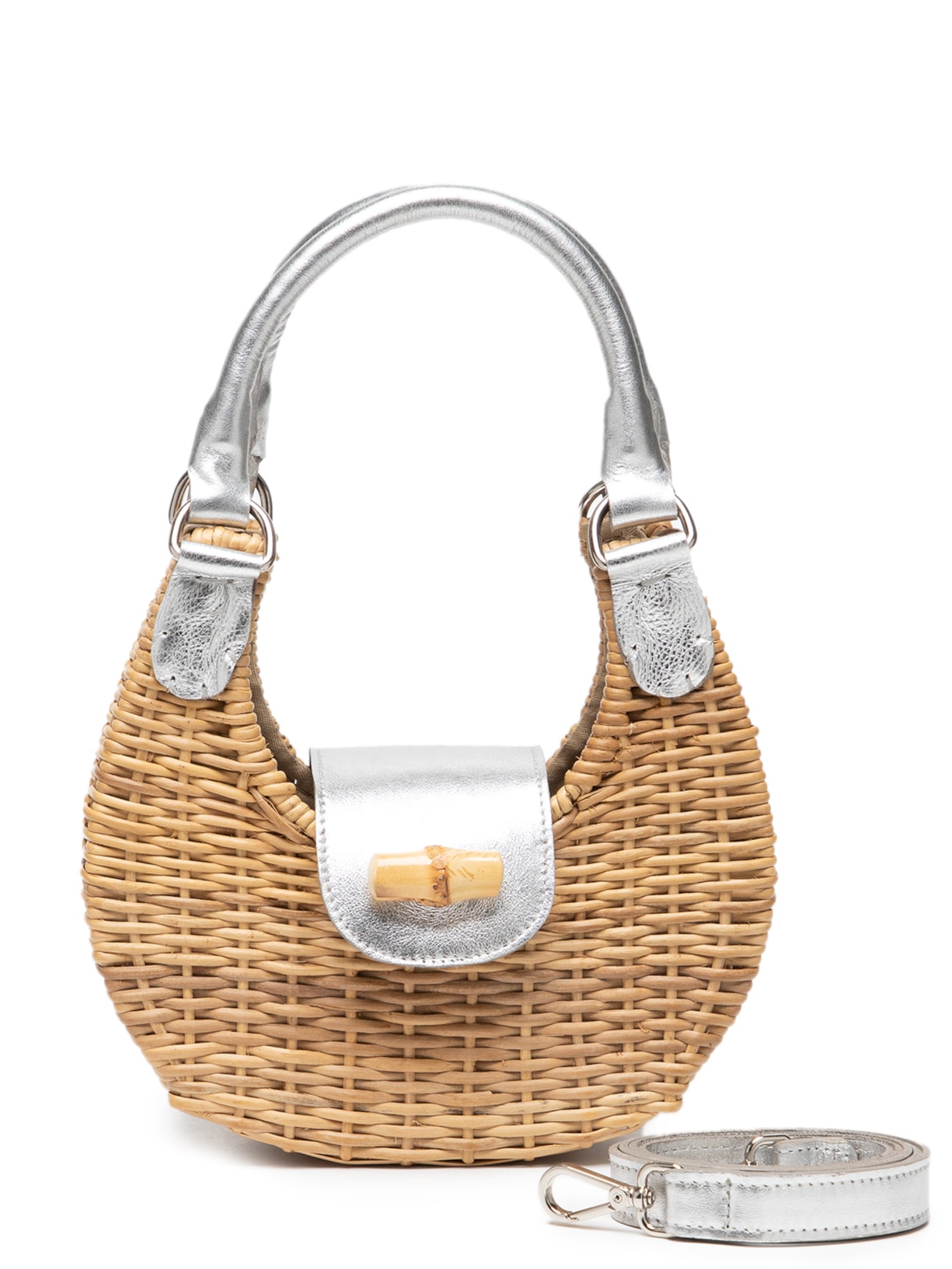 Bolsa Feminina Salamanca Vime - Prata